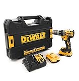 DeWalt DCD796D2-QW 18V - XR LI-ION - Taladro Percutor sin escobillas XR 18V 13mm 70Nm Li-Ion 2,0Ah...